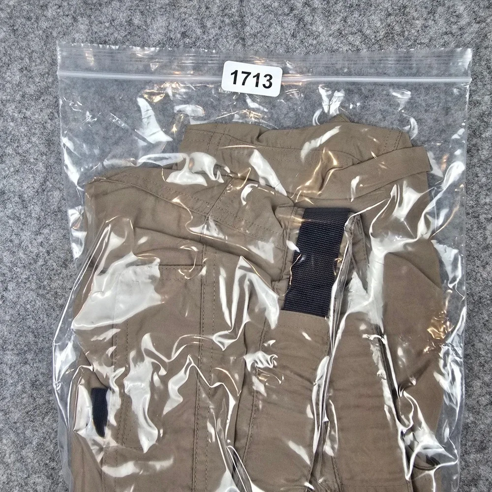 EMS Cargo Shorts Mens 36 Tan Regular Fit Nylon Hiking Utility Belted S18M0857